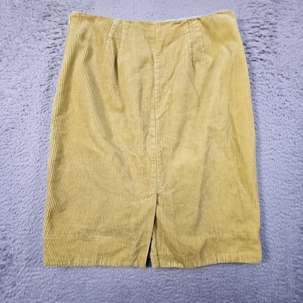 Maeve Anthropologie Skirt 6 Corduroy Pencil‎ Modern Boho Librarian Heritage Chic